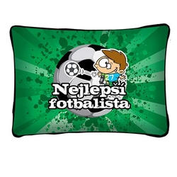 Polštář Nejlepší fotbalista  26 x 36 cm