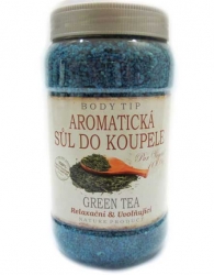 Vivaco Aromatická sůl do koupele Zelený čaj 1200g