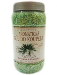 Vivaco Aromatická sůl do koupele Cannabis 1200g