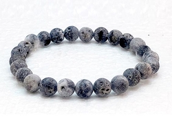 Grey Agate bracelet 8mm