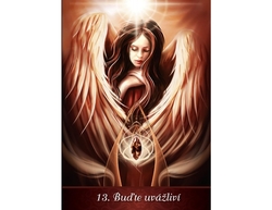Andělská inspirace vykládací karty