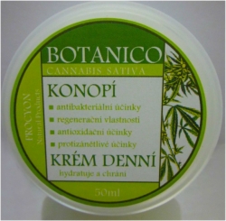 Botanico Konopí pleťový krém denní hydratační výživný 50ml