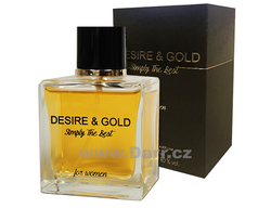 Cote Azur Desire & Gold Simply The Best dámská  parfémovaná voda 100 ml