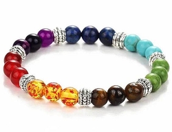 CHakra bracelet 8mm