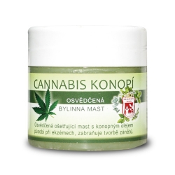 Cannabis konopí bylinná mast 150ml