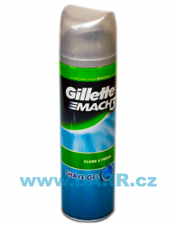 Gillette Mach3 Close & Fresh gel na holení 200 ml