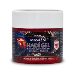 Masážní hadí gel 150ml   