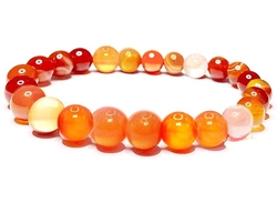 Carnelian bracelet 8mm