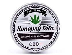 Konopný Táta Konopná mast s kostivalem 200 ml