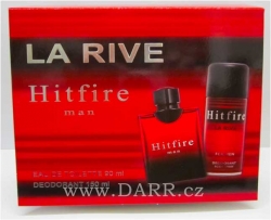 La Rive Hitfire toaletní voda 90 ml deodorant 150 ml