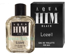Lazell - Aqua Him Black - pánská toaletní voda - EdT - 100 ml