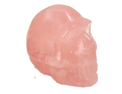Dekorace lebka z růženínu 3x3,5 cm