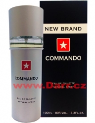 New  Brand -  Commando - pánská toaletní voda - EdT - 100 ml 