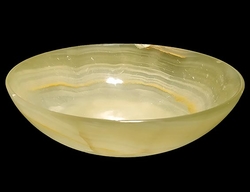 Pákistánský onyx zelený miska - 20 cm - cca