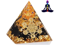  Orgonit pyramida s hexagramem cca 6cm