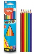 Pastelky Maped Color Peps 12ks + ořezávátko