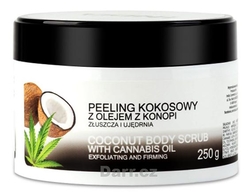 Konopný kokosový peeling INDIA cosmetics 250g