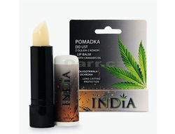Balzám na rty s konopným olejem INDIA cosmetics 3,8g
