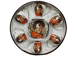 Porcelánová sada Mucha šapo 