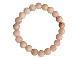 Natural Sunstone bracelet  8 mm