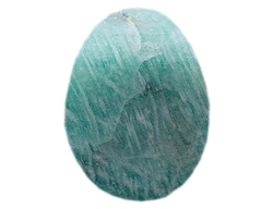 Dekorace vejce amazonit 5 cm